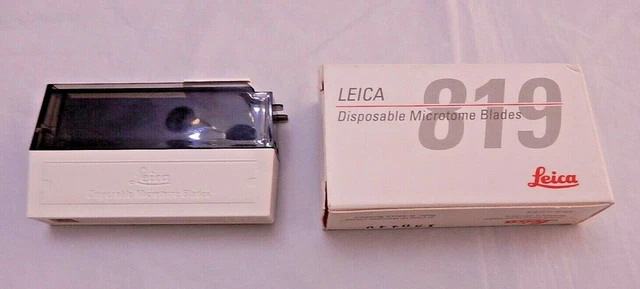 Leica 819 Microtome Blades 50 Pack Disposable W/Dispenser