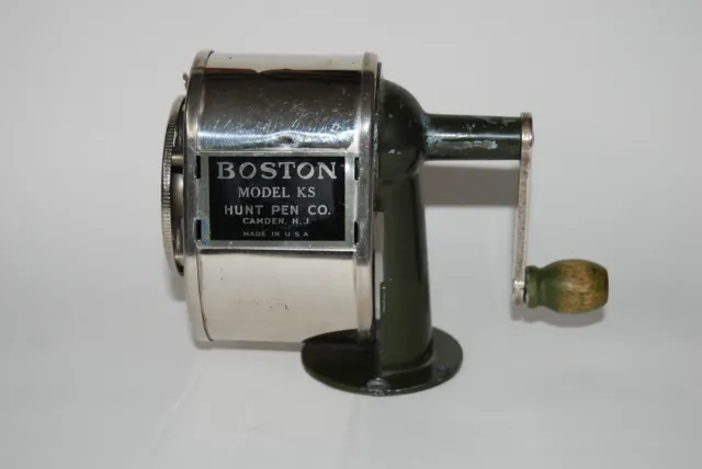 alte Bleistift-Spitzmaschine: Boston Hunt Pen model KS