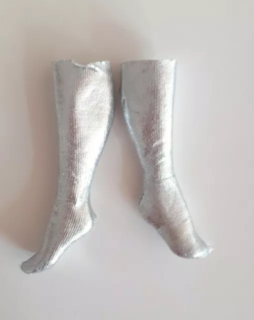 Shadow High Dolls Clothes. Luna Madison Series 1 Original Fab Silver Socks. NEW.