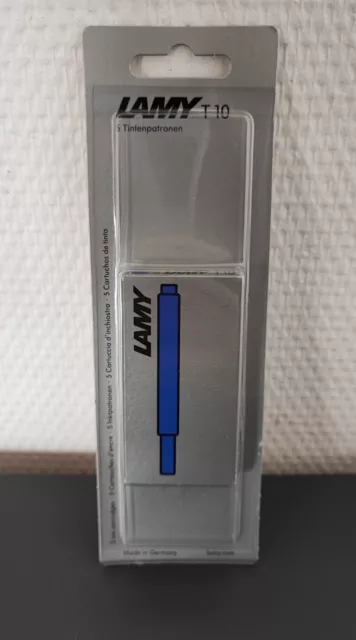 Lamy LAMY Tintenpatronen T 10 Blau Lang 5 Stück    OVP