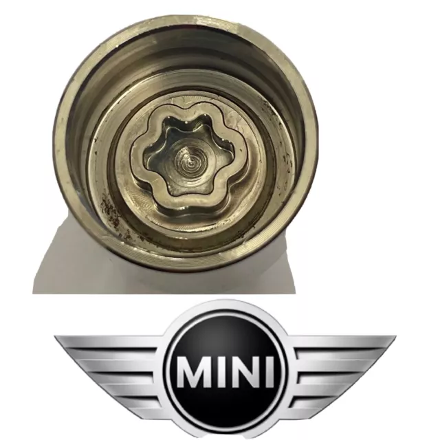 Mini cooper locking shop wheel nut