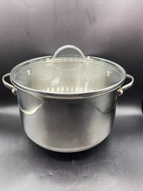 The Princess Heritage® Stainless Steel Classic 45-Qt. Stockpot w/Lid &  Steaming Rack is a great s…