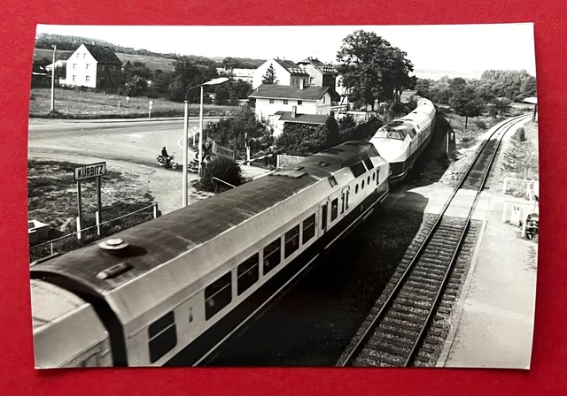 DDR Eisenbahn Foto 1981 KARLEX am Bahnhof Kürbitz   ( 129831