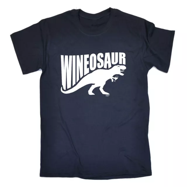 Wineosaur Dinosaur - Mens Funny Novelty Tee Top Gift T Shirt T-Shirt Tshirts