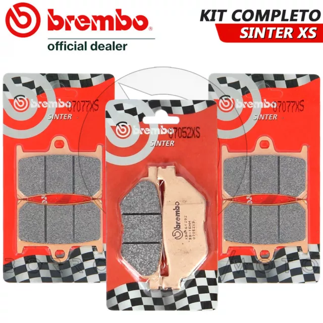 Kit Pastiglie Freno Completo Brembo Yamaha Sinter Xp T-Max Sx Abs 530 2017-2018