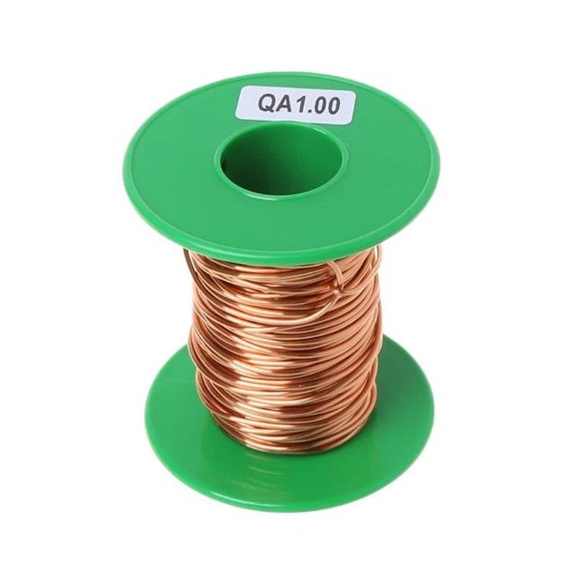 100Grams/lot 12m Polyurethane Enameled Wire 1.0mm QA-1/155 Welding Wires