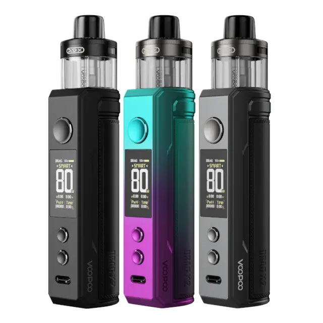 Voopoo Drag X2 Full E-Cig Kit 100% Authentic  Direct From Voopoo 7 Colours