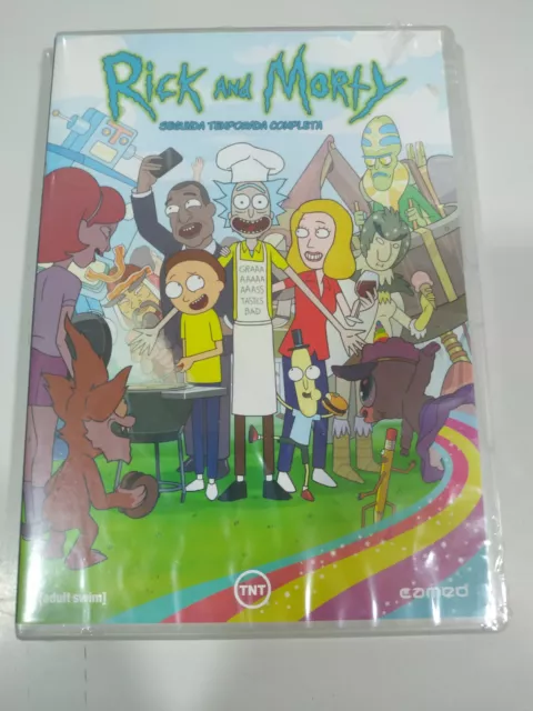 Rick And Morty Deuxième Saison 2 Complète - DVD Espagnol Anglais Neuf
