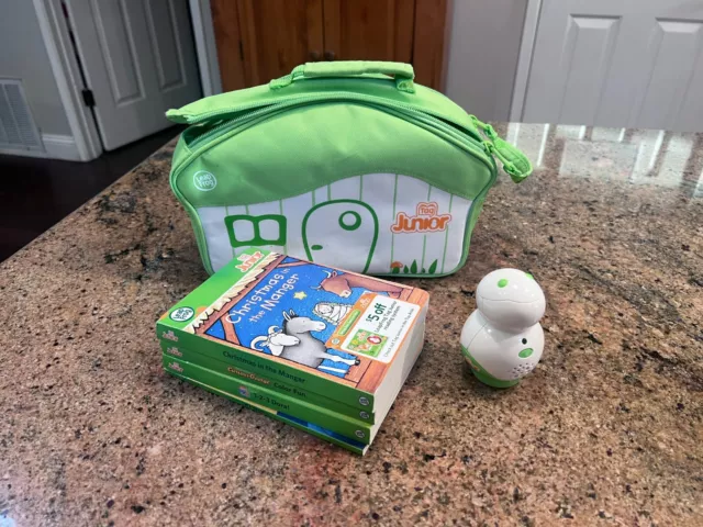 Leapfrog Tag Junior Reader With 4 Books And Storage Carry Case