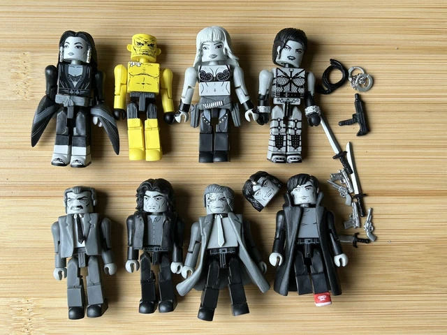 Sin City Minimates Series 1 & 2 Box Sets Yellow Bastard, Hartigan, Nancy, Roark Sin City Minimates Series 1 & 2 Box Sets Yellow Bastard, Hartigan, Nancy, Roark
