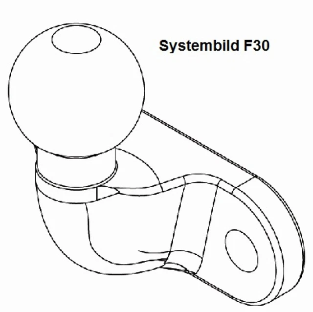 Westfalia gancio di traino 3353596001 per Toyota Land Cruiser