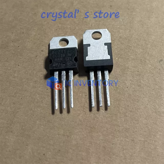 10pcs BUZ11 N-Channel Power MOSFET TO-220