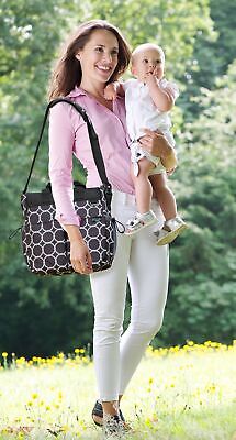 Terra Baby Waterproof Mommy Shoulder Diaper Bag with Stroller Strap Change Pad