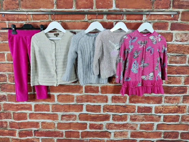 Girls Bundle Age 2-3 Years Next Primark Etc Jeggings Cardigan Jumper Dress 98Cm