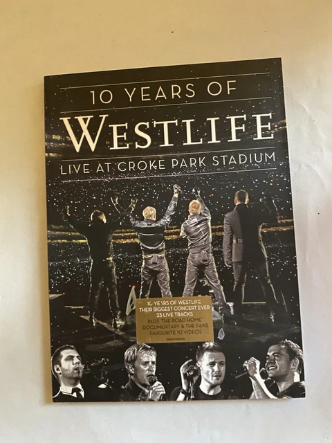 WESTLIFE: 10 YEARS of Westlife - Live at Croke Park Stadium DVD