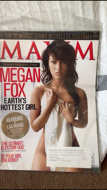 洋書 Maxim Megan Fox oct  2008 Maxim Megan Fox oct 2008 - メルカリ
