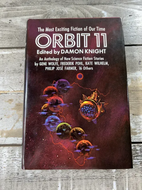 1972 Vintage Science Fiction Book "Orbit 11: An Anthology of New Stories"