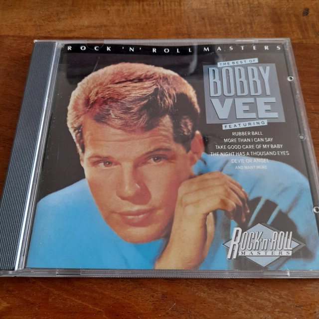 Bobby Vee The Best Of 1988 Emi Liberty Cd Album Rock N Roll Masters Series
