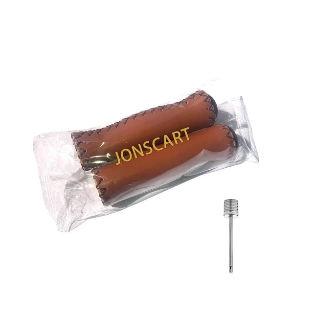 Jonscart Brown Beach Cruiser Bike Bicycle Soft Synthetic Leather Handlebar Co...