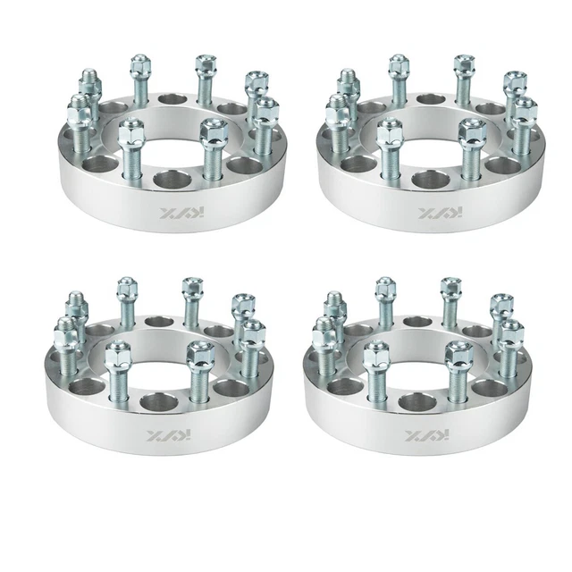 1.5'' 8 Lug Wheel Spacers  8x6.5 for Chevy Silverado 2500HD GMC C2500 4pc