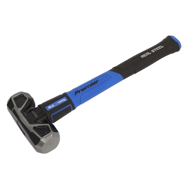 Sealey Luge Marteau Avec Arbre Fibre de Verre 1.8kg Manche Courte SLHG04