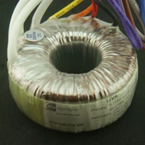 Toroidal Mains Transformer Single 230V Primary 30VA 0-6V 0-6V Twin Secondary