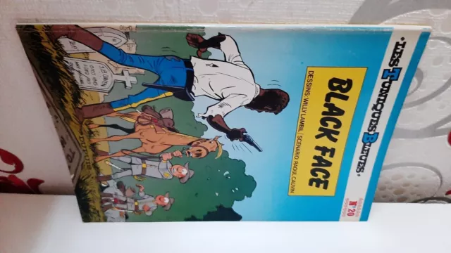 Les Tuniques Bleues Tome 20 Black Face Eo Lambil & Cauvin 1983 3