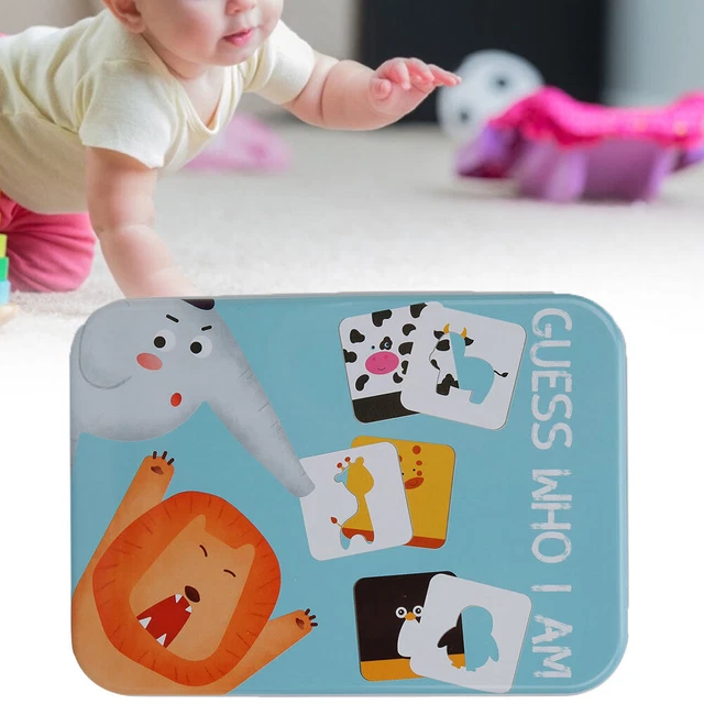 (Animal) Jouet éducatif Précoce Jouet De Carte Cognitif Puzzle Pour