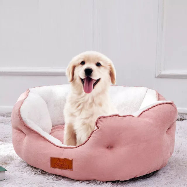 Dog Bed Cat Beds Soft Washable Fleece Puppy Cushion Warm Pet Basket Dog Bed