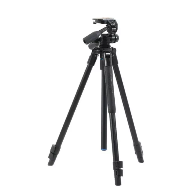 Slik Pro AL-323HD II Camera Tripod with SH-737HD 3-way Pan Head