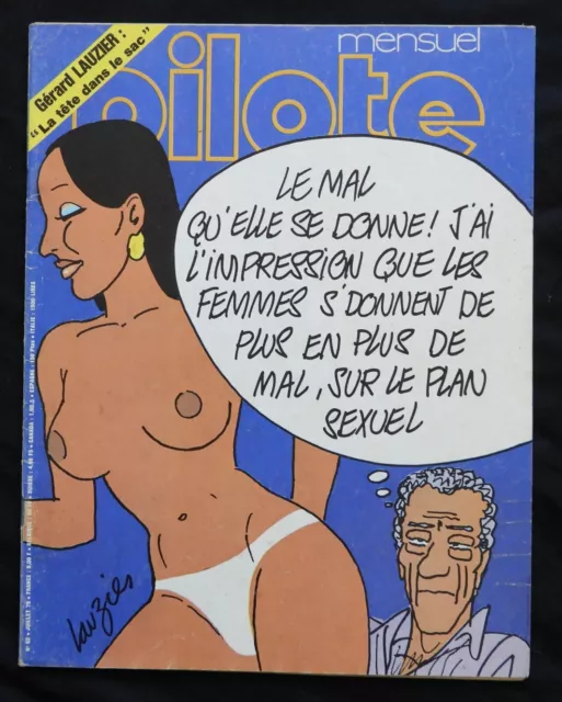 D25/ Revue ( BD - Bande-dessinée ) " PILOTE " / n°62 -  1979