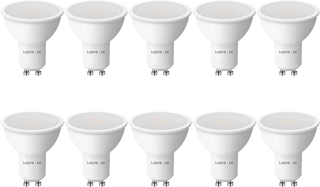 Lampadine LED GU10 4W, Faretto LED GU10 (Equivalenti a 50W)