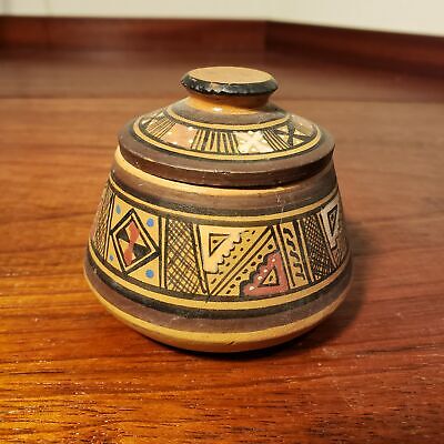 Excellent old carved stone box, miniature, middle east?
