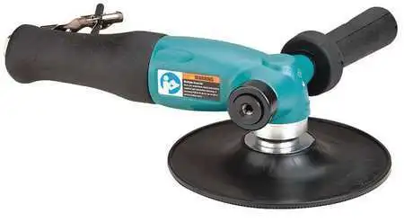 DYNABRADE 52802 Right Angle Air Disc Sander,Ind,1.3 HP