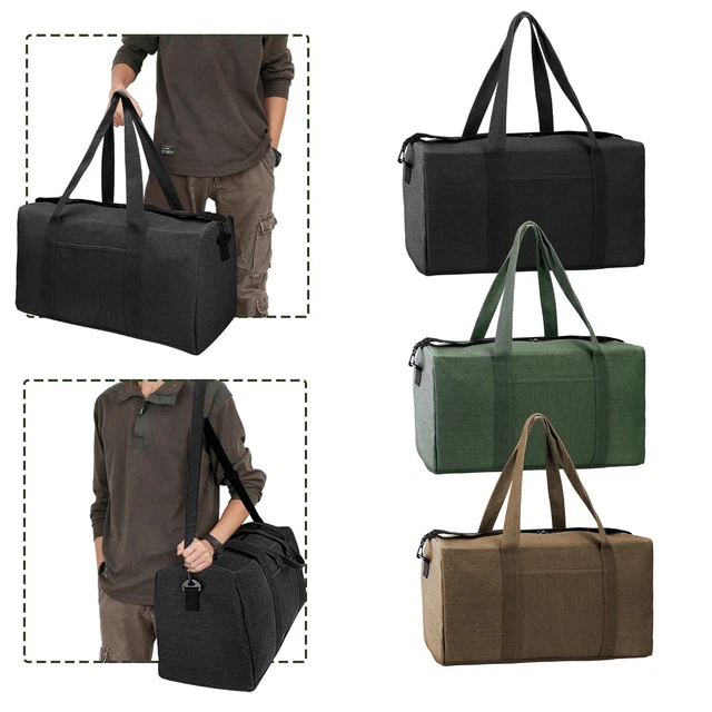 60L Duffle Bag Men Women Travel Gym Tote Overnight Bag Carry Handbag Luggage USA