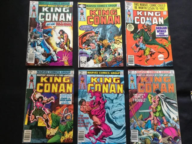 King Conan the King 1-55 Lot Complete Run 1985 F+/VF Set $One StopShop$ 2