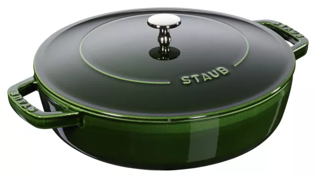 Staub Kochgeschirr Multifunktionsbräter mit Chistera Drop Structure Bräter