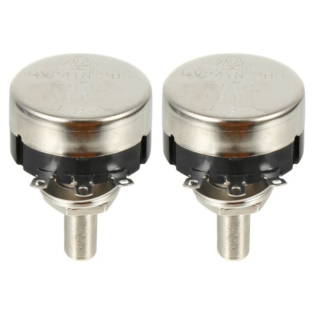 2 Pcs Inverter Speeds Regulation Potentiometer Rheostat Rotary Tools Adjust