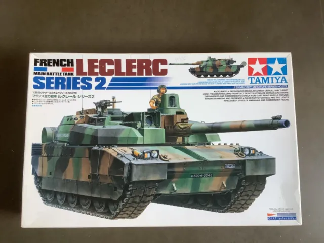 Maquette Tamiya 35279 French Main Battle Tank Leclerc Series 2 1/35