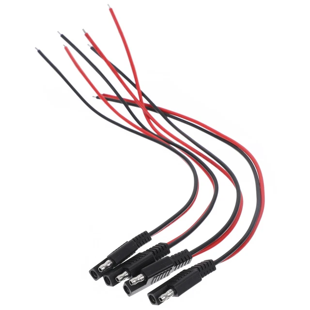 4pcs SAE Connector SAE Automotive Extension Cable Solar Panel Extension Cable