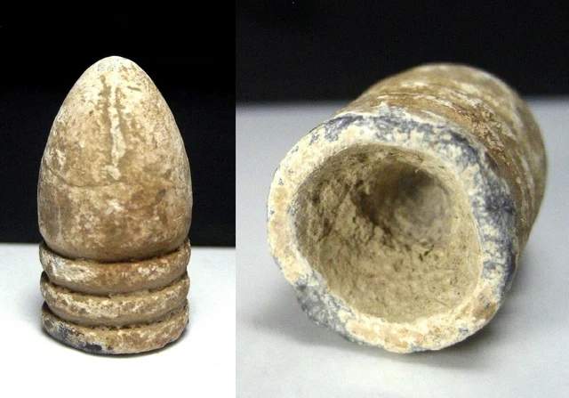 Gettysburg Civil War Relic Dug Top of Devil's Den Bullet Rosensteel Collection