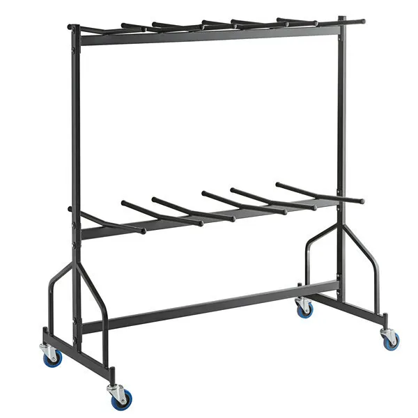 Hanging Folding Chair Cart Dolly 50 to 84 Chair Capacity