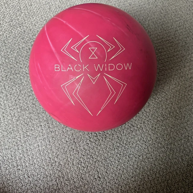 14 LB PINK Black Widow Urethane Bowling Ball 89.99 PicClick