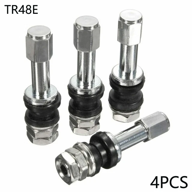 Ruota del tappo 4 pz stelo polvere bullonato TR48E pneumatico tubeless comodo alla moda fantastico