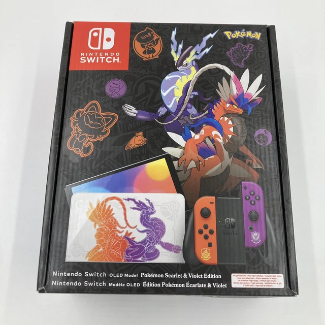 NINTENDO SWITCH OLED Model Pokemon Scarlet and Violet Limited Edition