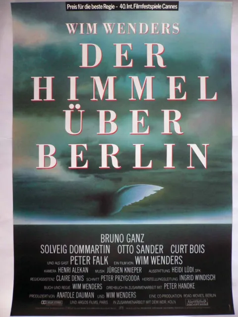 Der Himmel über Berlin - Wim Wenders - Filmposter A3 29x42cm gerollt