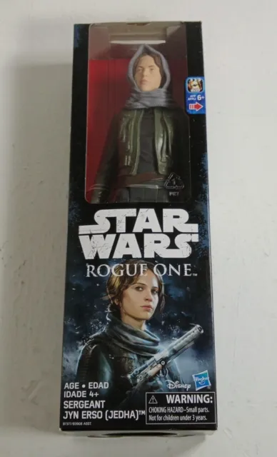 1x Hasbro Star Wars Rogue One 12” Sergeant Jyn Erso jedha Action Figure Toy New
