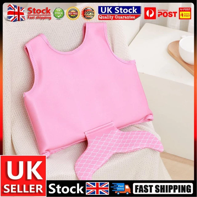 Baby Swimwear Infant Buoyancy Vest Jacket Swimming Life Float (Mermaid) UK