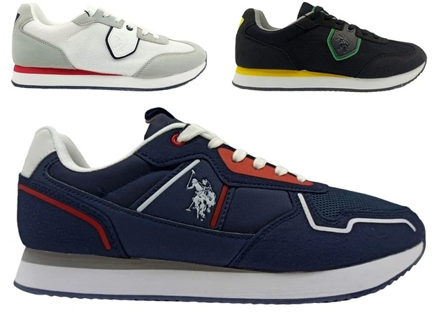 Scarpe da per uomo US Polo sneakers casual basse comode da passeggio alla moda