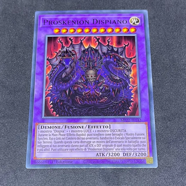 Set 3 Cartas Yu-gi-oh! Despian Proskenion Mp22-en142(común